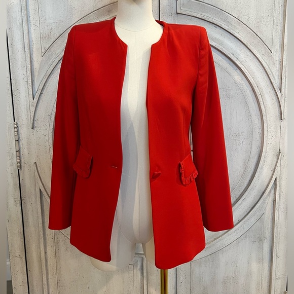 Zara Jackets & Blazers - Zara Women’s 2 Piece Pant Suit Red